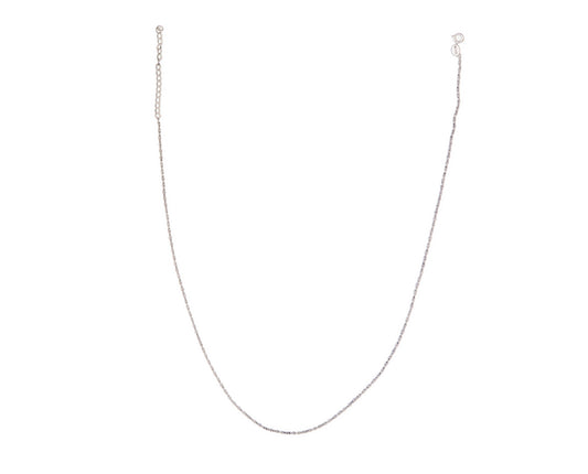 Silver Wave Necklace (You can personalize)